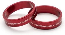 BARRACUDA BAREND RING INSERT - RED (pair) | N2000-RR