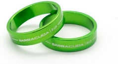 BARRACUDA BAREND RING INSERT - GREEN (pair) | N2000-RV