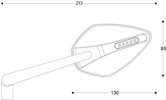 BARRACUDA SKIN-XN INDICATOR SILVER (pair) | N2000-SXNIA