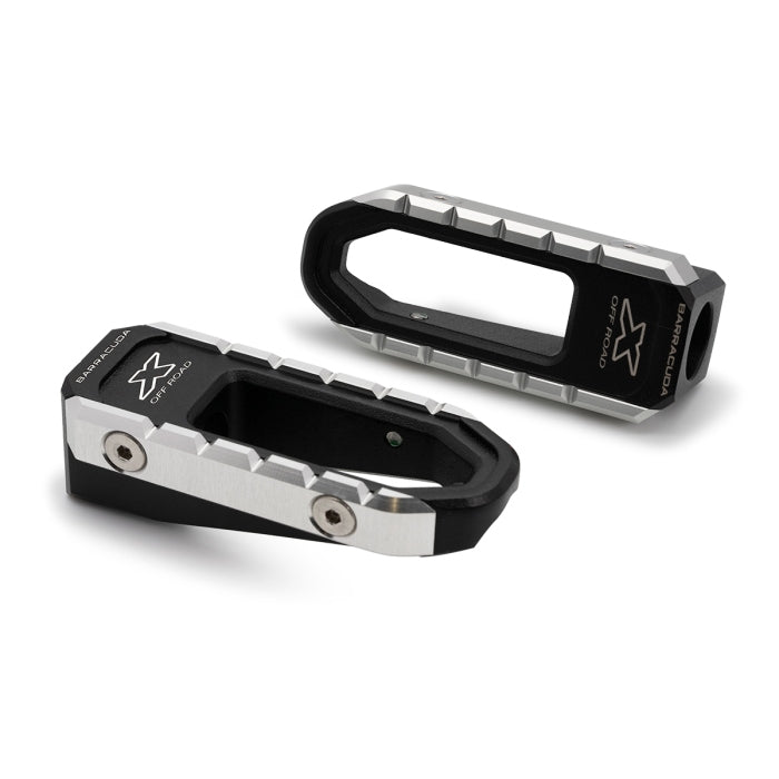 Kit Footpeg X-Offroad Silver Pair