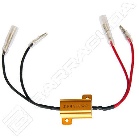 BARRACUDA MOTO RESISTOR FOR INDICATORS “21 WATT” (SINGLE) FOR PAIR INDICATOR | RES21