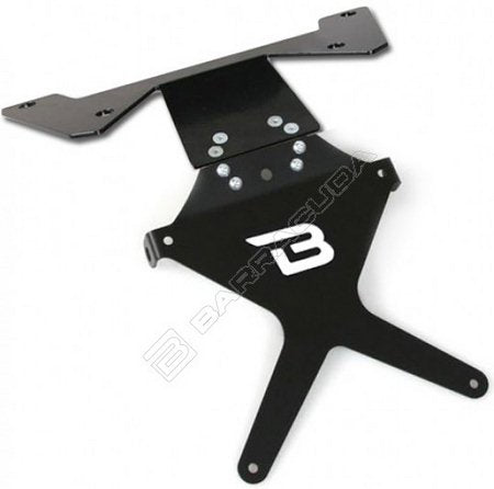 BARRACUDA MOTO LICENCE PLATE RECLINABLE | SN6104-BN