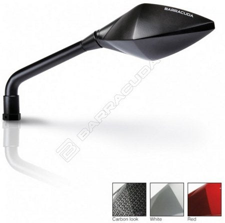 BARRACUDA MOTO MIRROR NAKED BLACK | STREET