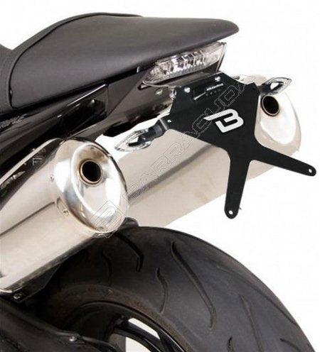 BARRACUDA MOTO KIT LICENCE PLATE RECLINABLE + UNDERTAIL + REAR LED LIGHT E-MARKED | TS9104/08-BN