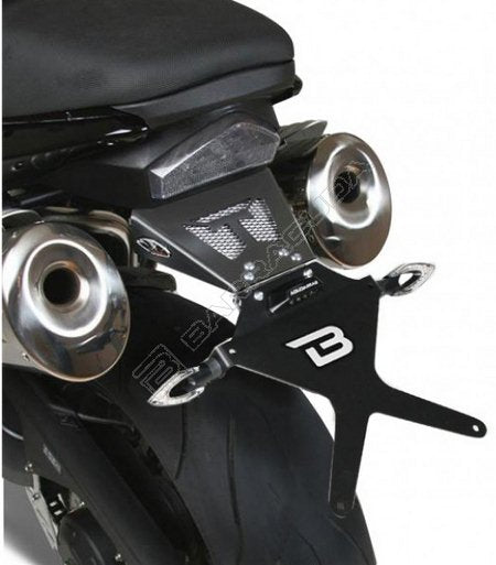 BARRACUDA MOTO LICENCE PLATE RECLINABLE | TS9104-BN