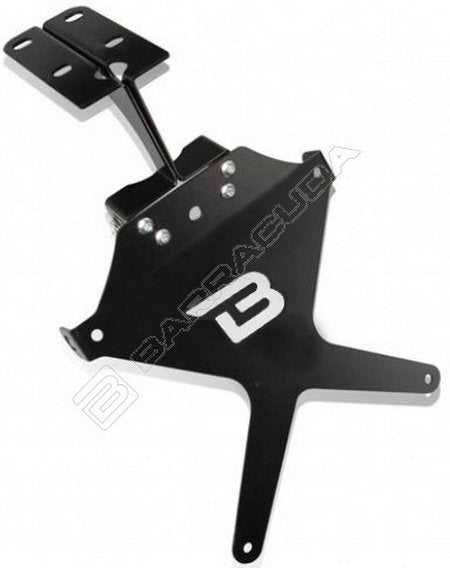 BARRACUDA MOTO LICENCE PLATE RECLINABLE | YP1104/07-BN