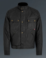 Belstaff Brooklands waxed cotton, Black | 100155-22744311