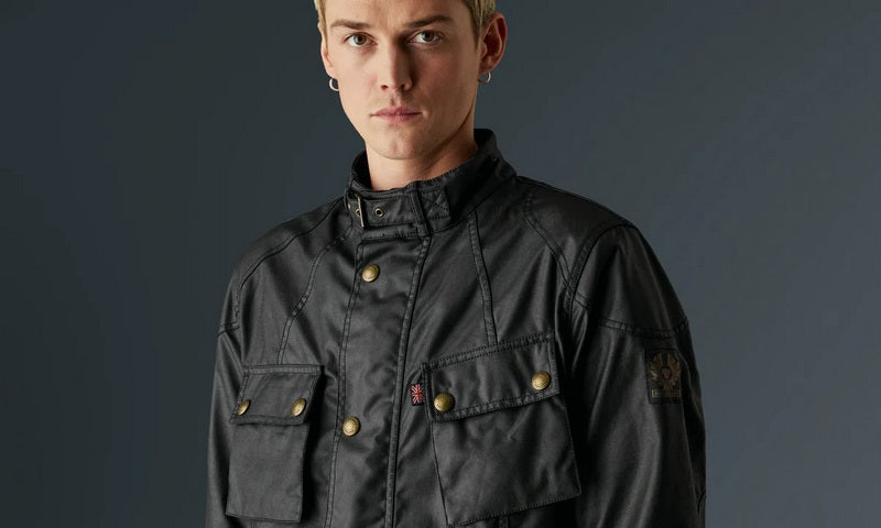Belstaff Crosby waxed cotton, Black | 100160-22744315
