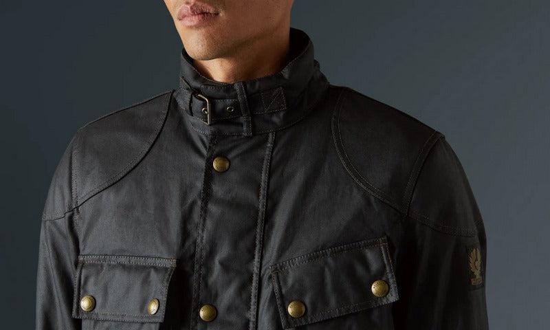 Belstaff Trialmaster waxed cotton, Black | 100190-22744329