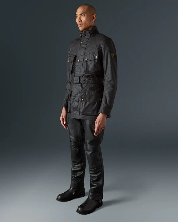 Belstaff Trialmaster waxed cotton, Black | 100190-22744329