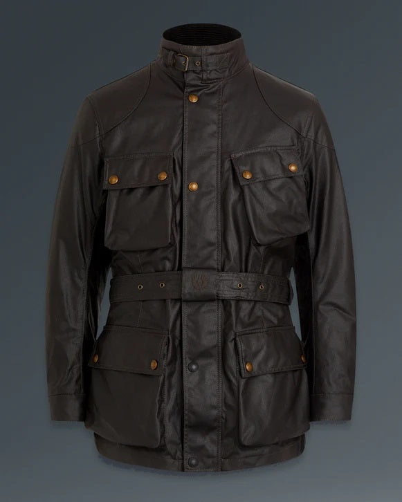 Belstaff Trialmaster waxed cotton, Mahogany | 100190-22744331