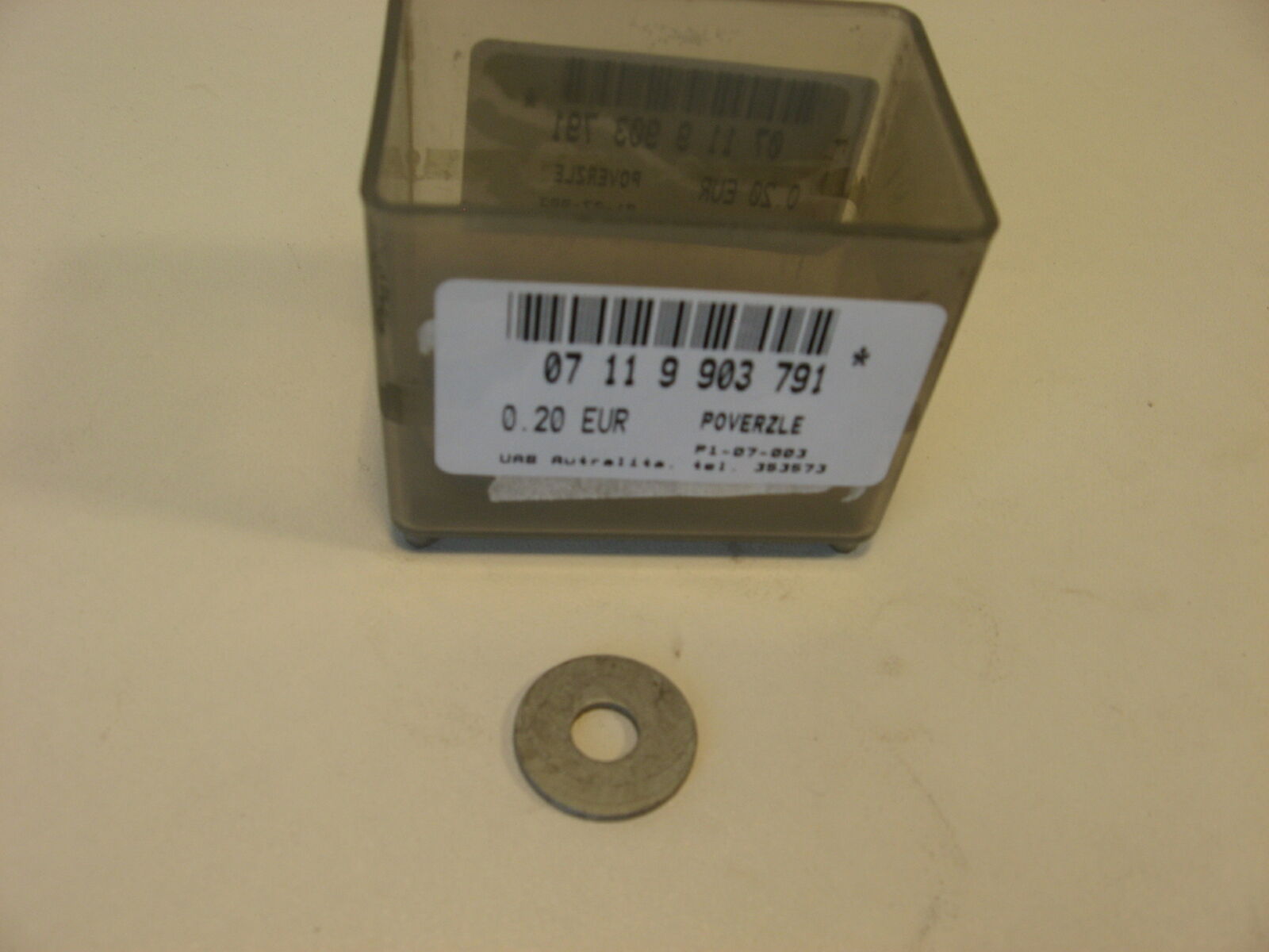 BMW New Oem Washer | 07119903791