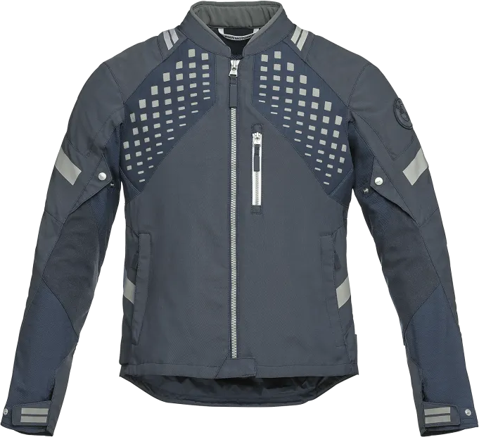 BMW Genuine Mens Jacket Aravis AIR Grey/Blue