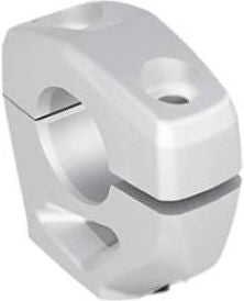 Complete Silver Handlebar Riser Kit - R12 G/S