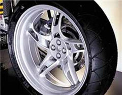 BMW Silver rear wheel, 5,50X17 | 36312335268