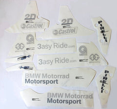 BMW Set, stickers, sponsors, on clear coat | 51148524555