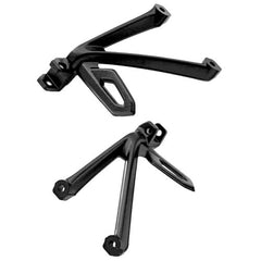 BMW Set footrest bracket black | 77422459693