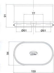 BMC Air Filter | FM2922