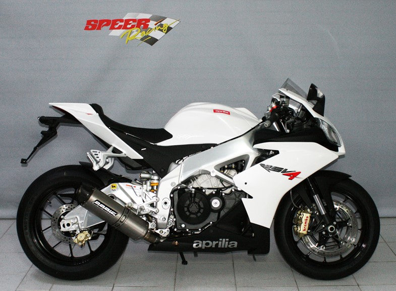 Bodis SB1-S-C, Slip-On, Stainless Steel/Full-Titan for APRILIA RSV4 (2009-2014) | ARSV4-001