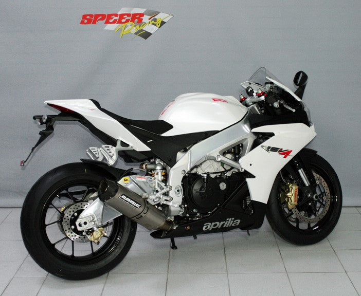Bodis SB1-S-C, Slip-On, Stainless Steel/Full-Titan for APRILIA RSV4 (2009-2014) | ARSV4-001
