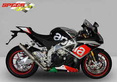 Bodis GP1, Slip-On, Stainless Steel/Full-Titan for APRILIA RSV4 (2015-2016) | ARSV4-011