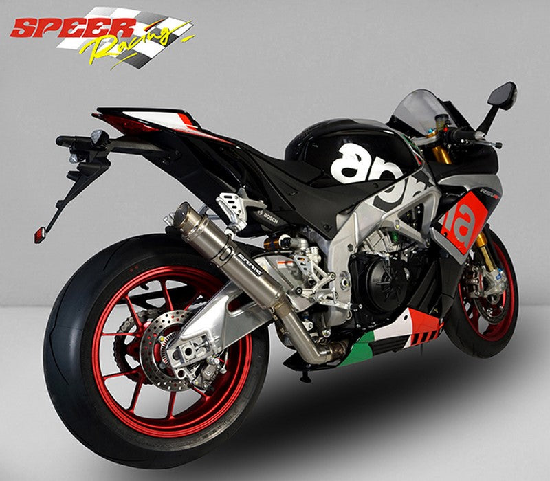 Bodis GP1, Slip-On, Stainless Steel/Full-Titan for APRILIA RSV4 (2015-2016) | ARSV4-011