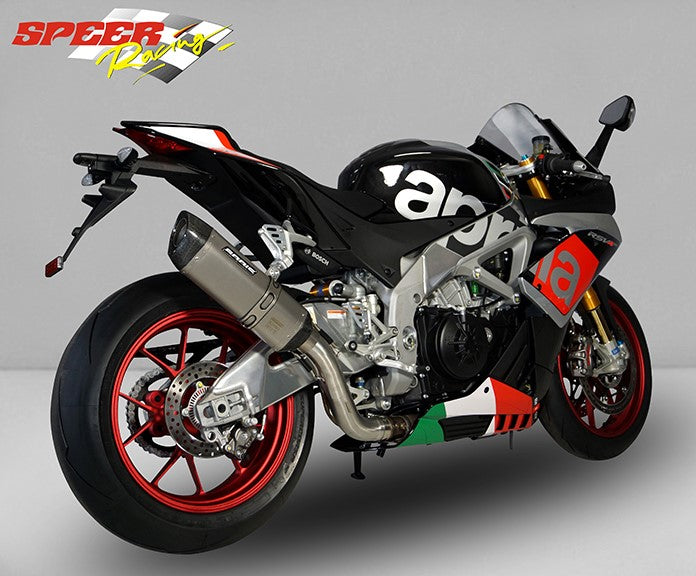 Bodis P-TEC II, Slip-On, Stainless Steel/Full-Titan for APRILIA RSV4 (2015-2016) | ARSV4-013