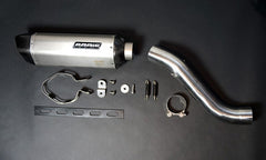 Bodis P-TEC II, Slip-On, Stainless Steel/Full-Titan for APRILIA Tuono V4 (2011-2016) | ARSV4-015