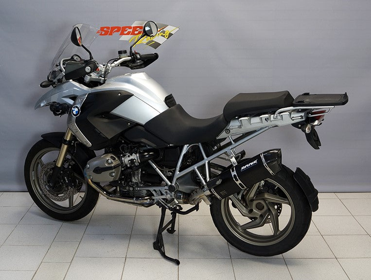 Bodis PENTA-TEC F, Slip-On, Stainless Steel Black for BMW R1200GS (2008-2009) | BR1200GS-022