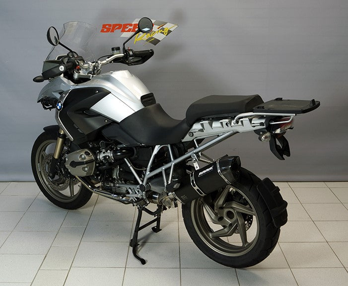 Bodis PENTA-TEC F, Slip-On, Stainless Steel Black for BMW R1200GS (2008-2009) | BR1200GS-022