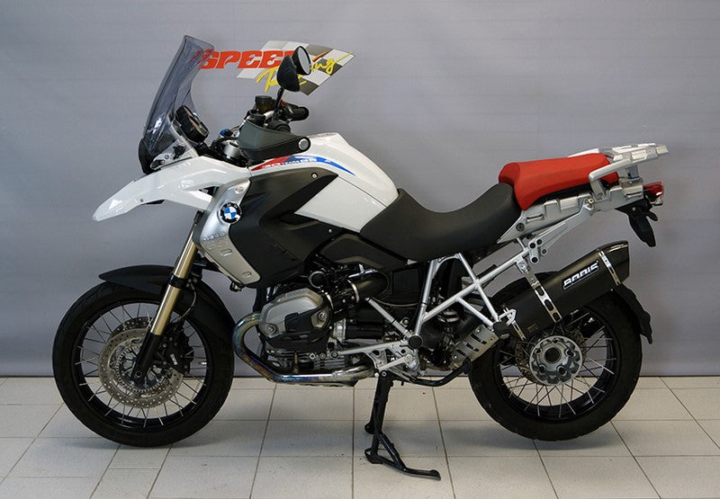 Bodis PENTA-TEC F, Slip-On, Stainless Steel Black for BMW R1200GS (2010-2012) | BR1200GS-023