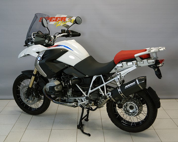 Bodis PENTA-TEC F, Slip-On, Stainless Steel Black for BMW R1200GS (2010-2012) | BR1200GS-023