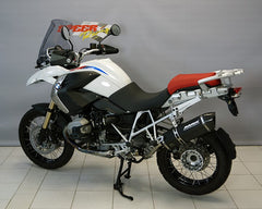 Bodis PENTA-TEC F, Slip-On, Stainless Steel Black for BMW R1200GS (2010-2012) | BR1200GS-023