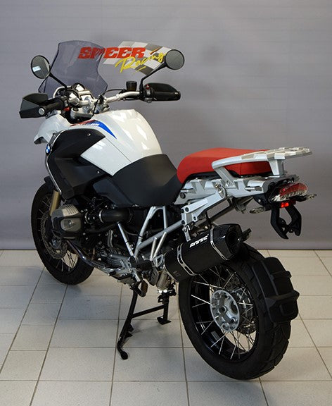 Bodis PENTA-TEC F, Slip-On, Stainless Steel Black for BMW R1200GS (2010-2012) | BR1200GS-023