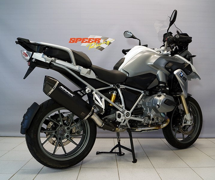 Bodis PENTA-TEC F, Slip-On, Stainless Steel Black for BMW R1200GS (2013-2016) | BR1200GS-028