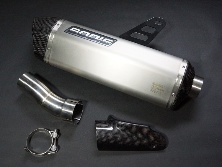Bodis PENTA-TEC F, Slip-On, Titan for BMW R1200GS (2013-2016) | BR1200GS-029