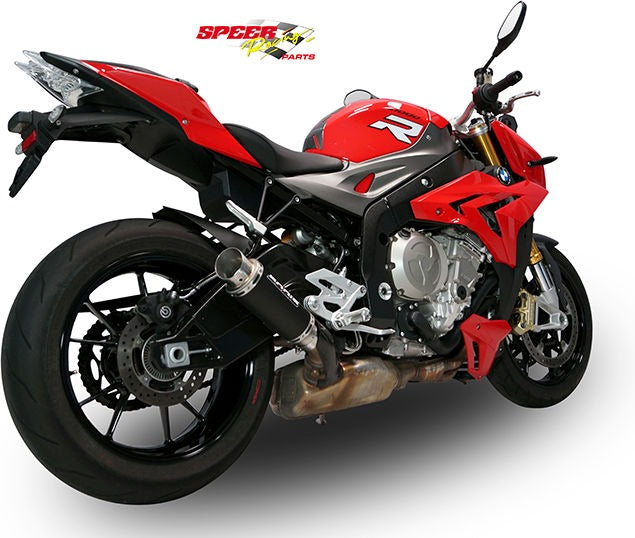 Bodis Exhaust Slip-On GPC-R, Stainless Steel Black, Catalyzer : Original, EU Homologated | BS1000R-003