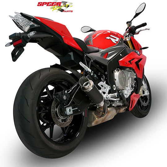 Bodis Exhaust Slip-On GPC-R, Stainless Steel Black, Catalyzer : Original, EU Homologated | BS1000R-003