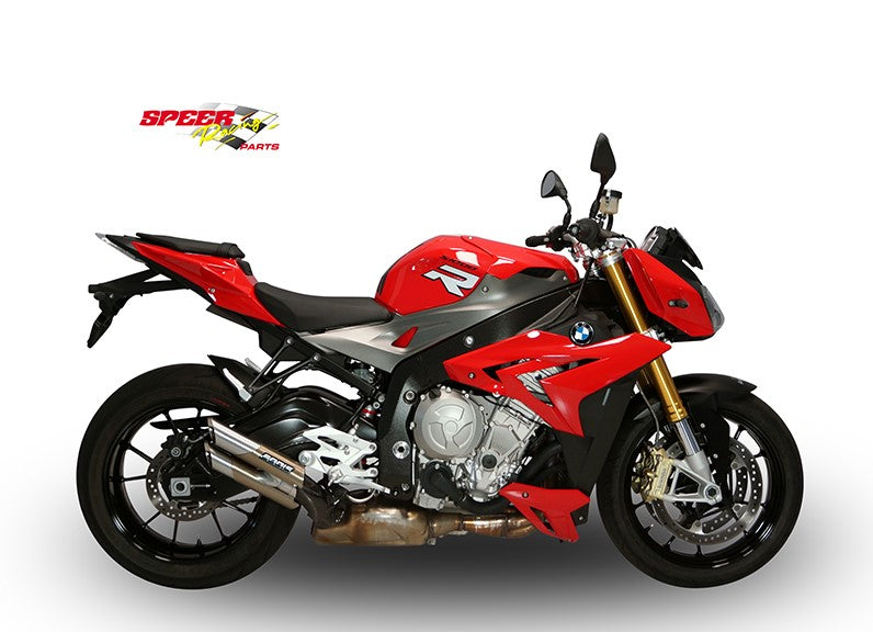 Bodis DUOBOLICO, Slip-On, Stainless Steel/Full-Titan for BMW S1000R (2014-2016) | BS1000R-005