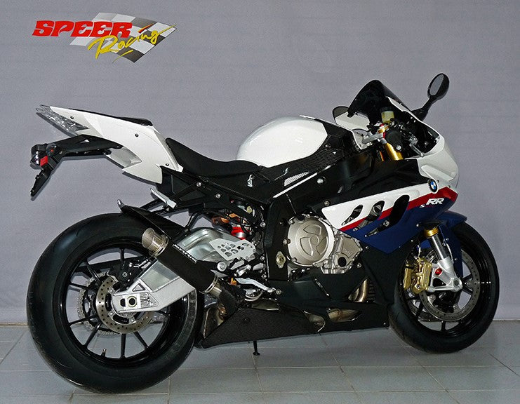 Bodis GP1-R, Slip-On, Stainless Steel Black for BMW S1000RR (2009-2014) | BS1000RR-001