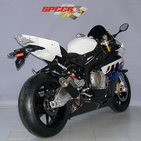 Bodis GP1-R, Slip-On, Stainless Steel Black for BMW S1000RR (2009-2014) | BS1000RR-001