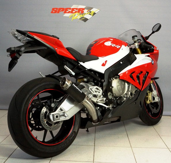 Bodis MGP, Slip-On, Stainless Steel Black for BMW S1000RR (2015-2016) | BS1000RR-026