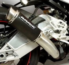 Bodis MGP, Slip-On, Stainless Steel Black for BMW S1000RR (2015-2016) | BS1000RR-026