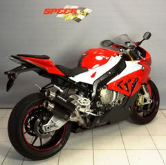 Bodis GPX2, Slip-On, Stainless Steel Black for BMW S1000RR (2015-2016) | BS1000RR-029
