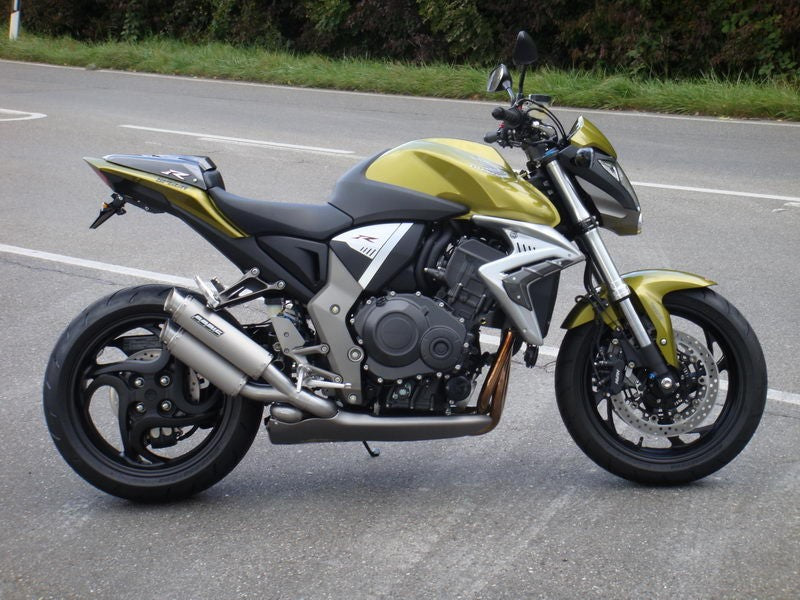 Bodis GPX2-S, Slip-On, Stainless Steel Brushed for HONDA CB1000R (2008-2017) | HCB1000R-001