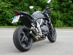 Bodis GPX2-S, Slip-On, Stainless Steel Black for HONDA CB1000R (2008-2017) | HCB1000R-007