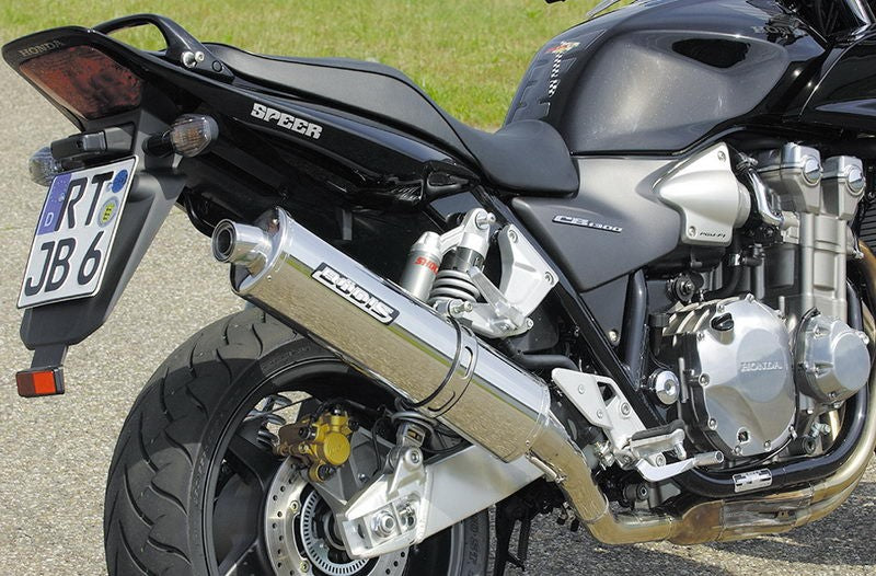 Bodis OVAL 1OK, Slip-On, Stainless Steel for HONDA CB1300 (2003-2007) | HCB1300-001