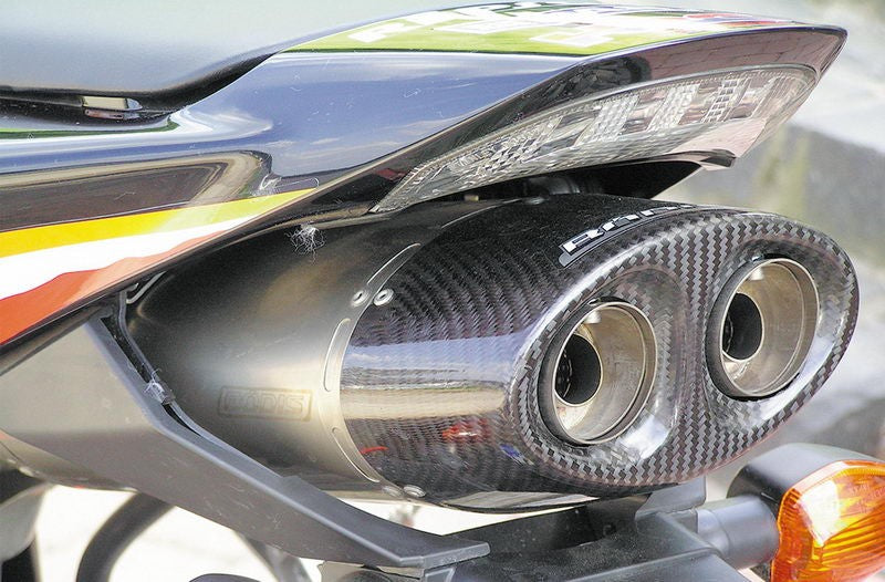 Bodis OVAL Q1, Slip-On, Titan for HONDA FIREBLADE CBR1000RR (2004-2007) | HCBR1000-002