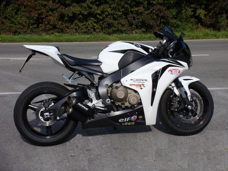 Bodis GPX2-UE, Slip-On, Stainless Steel Black for HONDA FIREBLADE CBR1000RR (2008-2013) | HCBR1000-012