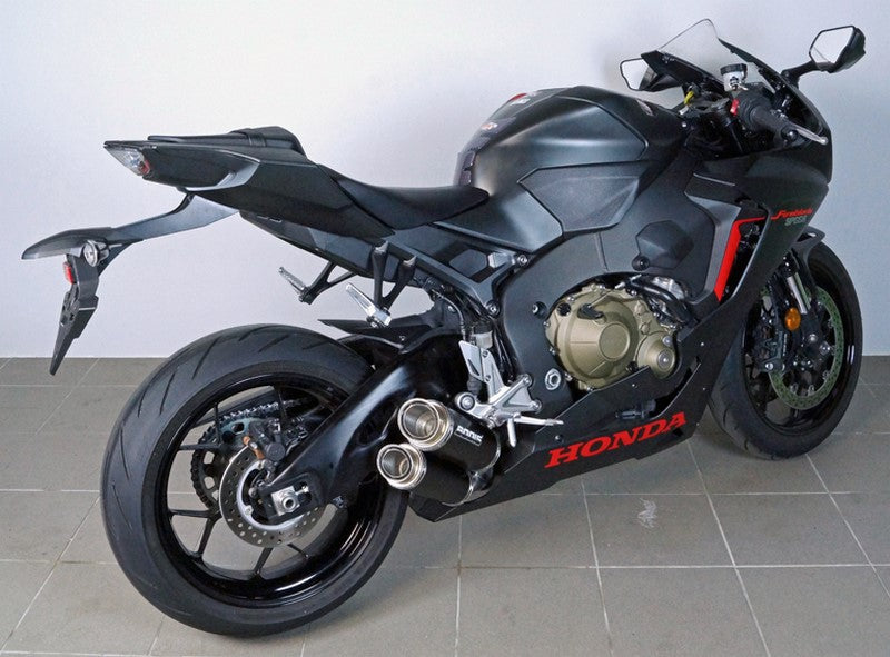 Bodis MGPX2, Slip-On, Stainless Steel Black for HONDA FIREBLADE CBR1000RR (2017-2019) | HCBR1000-031